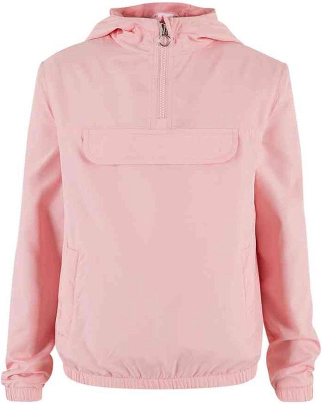 Urban Classics - Basic Pullover Kinder Jacket - Kids 146/152 - Roze