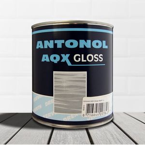 Drenth Antonol AQX Gloss Ral 9002 Grijswit Grijs, Wit - 1 liter- Lakverf - Dekkend - Binnen en buiten - Hoogglans -