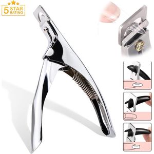 GUAPÀ® Nagel Tipknipper RVS | Nepnagel Knipper | Nagelknipper | Kunstnagels | BIAB | Nagel Tips | Plaknagels | Tipknipper RVS