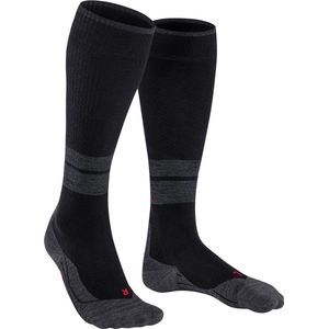 FALKE TK Compression Energy Wandelen compressie anti zweet functioneel garen wol sportsokken dames zwart - Maat 35-38 W1