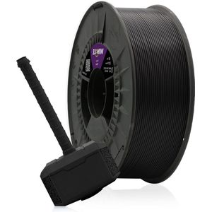 Robuust zwart Tough PLA-filament voor 3D-printers - 1 kg spoel - 1.75mm - Super taaiheid en hardheid