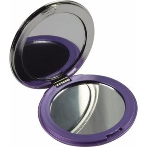 Zak spiegeltje paars - make up spiegel