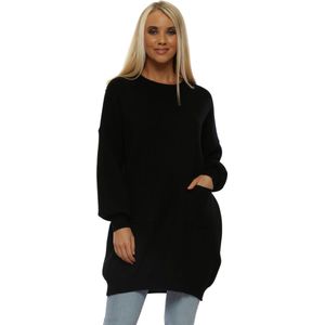 Elegante Dames Trui / Sweater | One Size - Zwart