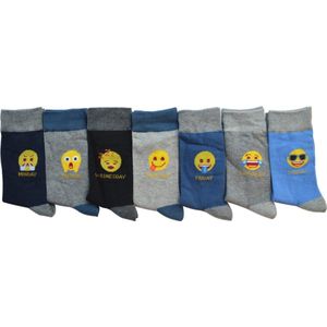 Emoji HUMOUR Multipack Jongens Maat 35-38