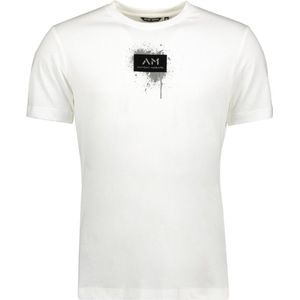 Antony Morato T-shirt T Shirt Regular Fit Mmks02435 Fa100240 1011 Cream Mannen Maat - M