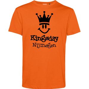T-shirt kind Nijmegen Smiley | Koningsdag kleding | Oranje Shirt | Oranje | maat 68