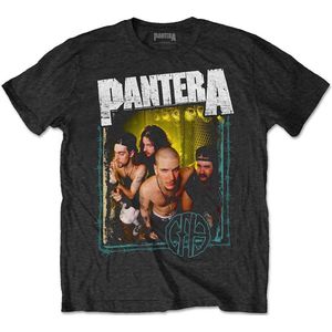 Pantera - Barbed Heren T-shirt - M - Zwart