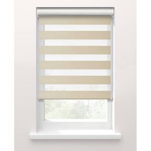cassette dubbelrolgordijn - sunfun - 50x175 cm - cream
