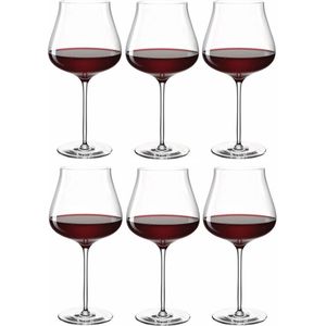 Leonardo Brunelli Rode wijnglas 770ml - set van 6 glazen
