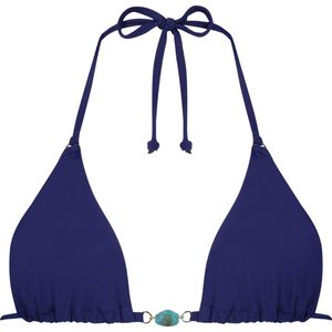 Hunkemöller Triangel bikinitop Doha Blauw S