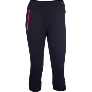 Avento Joggingbroek 3/4 Mêlee - Dames - Zwart/Fuchsia - 42