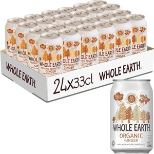 Whole Earth Ginger BIO 24 blikjes x 33 cl