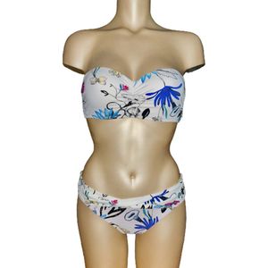 Seafolly - Flower Festival - strapless bikini set - 36 + 36 / 70 + S