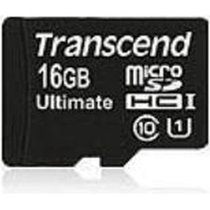 Transcend 16GB Micro SDHC Class 10 UHS-I 600x (Ultimate)