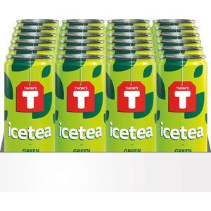 Thom's T Green Ice Tea 0,25ltr (24 blikjes, incl. statiegeld & verzendkosten)
