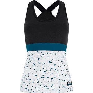 Santini Fietsshirt mouwloos Blauw Dames - Scia Pietra Tank Top For Women Silver Bullet - S