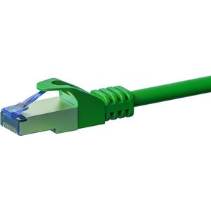 Danicom CAT6a S/FTP (PIMF) patchkabel - 50 meter groen - netwerkkabel - internetkabel - UTP kabel - RJ45 - 10000 mbit/s