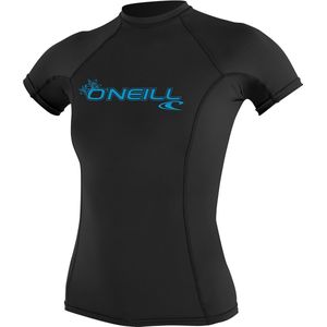 O'Neill - UV-werend T-shirt voor dames performance fit - zwart - maat S