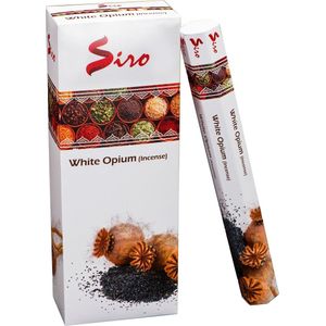 SIRO - white opium - wierook - hexa - doos 6 suks