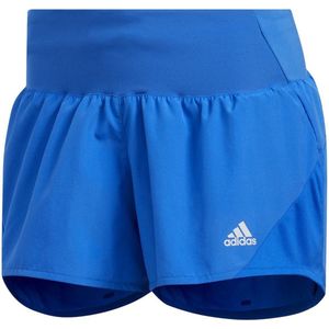adidas Performance Run It Short 3S korte broek Vrouwen blauw XL3