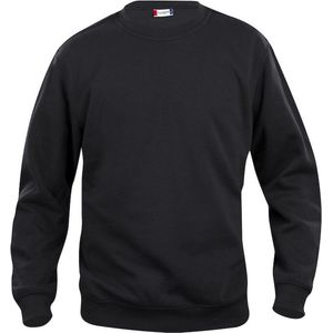 Clique Basic Roundneck Sweater Zwart maat L