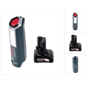 Bosch Professional GLI 12V-300 acculamp + 1x GBA 12V 4.0 Ah accu - zonder oplader
