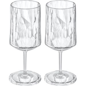 Koziol Superglas Club No. 04 Wijnglas 300 ml Transparant (Set van 2)