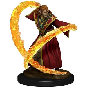 Dungeons and Dragons Miniatures - Nolzur's Marvelous - Elf Male Wizard - Miniatuur - Ongeverfd