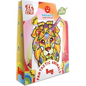 Sabbiarelli Sabbiarelli Zandschilderen Tas Fantasie Dieren.