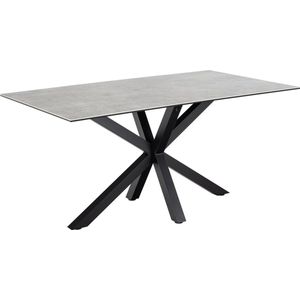 Sohome Eettafel Samona - Keramiek - 160 x 90cm - Grijs