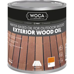 Wovar Woca Exterior oil Teak | 0,75 Liter