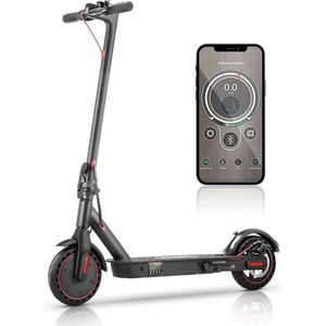 Elektrische Step Pro voor Volwassenen - Elektrische Scooter met 8.5''banden - Motorvermogen E Step van 350W - Bereik tot 28km aan Snelheid van 25km/u - Met App