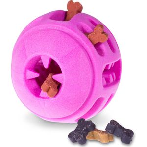 VADIGRAN TPR Bal / Hondenspeelgoed - Thermoplastisch rubber - Red Frutti - 8 cm - Middelgrote honden