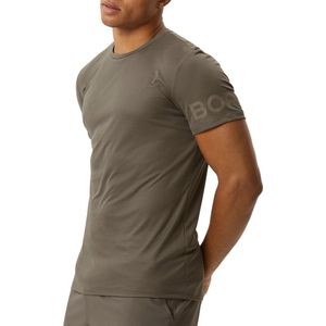 Björn Borg light T-shirt - taupe - Maat: XXL