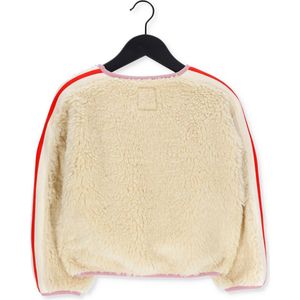 Ao76 Liv Fur Sweater Truien & Vesten Meisjes - Sweater - Hoodie - Vest- Naturel - Maat 152