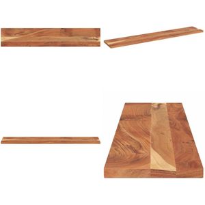 vidaXL Tafelblad rechthoekig 140x20x3,8 cm massief acaciahout - Tafelblad - Tafelbladen - Vervangend Tafelblad - Meubelpaneel