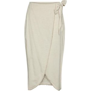 Pieces Rok Pckalou Hw Wrap Skirt 17151102 Birch Dames Maat - XS