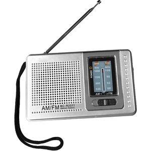 Noodradio - AM/FM - Batterij Gevoed - Koptelefoonaansluiting - Draagbare Speler - Storm Paraadheid - Reizen - Kamperen