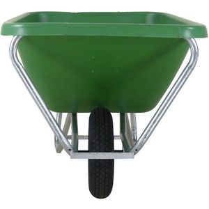 Vabor Fort - Kruiwagen - 200 L - 1 wiel - Icore velg - lekvrije band - HDPE kuip