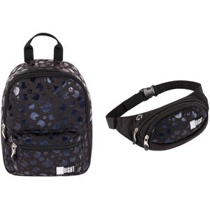 St.Right - set - rugzak mini - heuptas - kat - poes