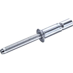 GOEBEL® - 250 x Constructie blindklinknagels (Ø x L) 6,4 x 16 mm - Alu Aluminium AlMg 5 (5056 A) / Alu Aluminium - Verzonken kop - M-LOCK - 7776664160 - Popnagel