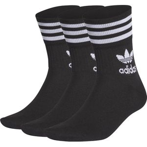 Sokken Adidas Original Mid Cut Crw Sck 3Pack - Streetwear - Volwassen