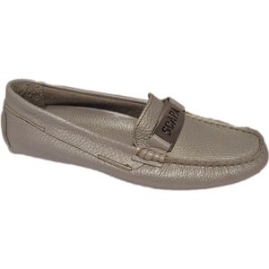 SCAPA-LOAFER-SILVERGREY-LEDER-SIZE 39