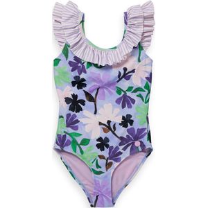 Scotch & Soda - Flower Ruffle Badpak - Maat: 122-128