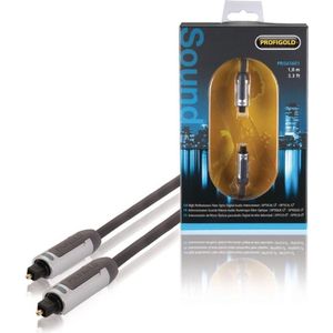 Profigold PROA5601  optische audiokabel toslink male-male 1m