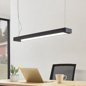 Arcchio - Kantoorverlichting - 1licht - aluminium, polycarbonaat - H: 4.88 cm - zwart (RAL 9005) - Inclusief lichtbron