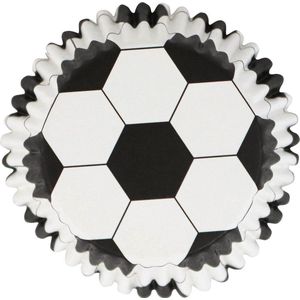 PME Cupcakevormpjes Voetbal pk/30