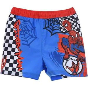 Spiderman zwembroek - blauw - Spider-Man zwemshort boxershort - maat 104