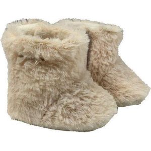 La Petite Couronne babylaarzen Yeti klittenband beige