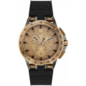 Versace VE3E00421 horloge mannen - Roestvrij Staal - bronzen